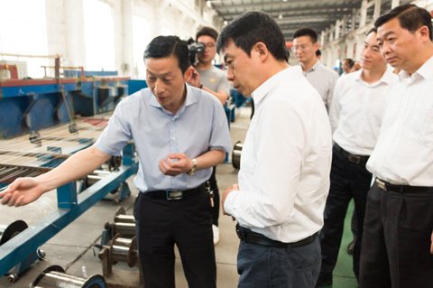 泰州市委副書記、市長史立軍一行來我公司調(diào)研