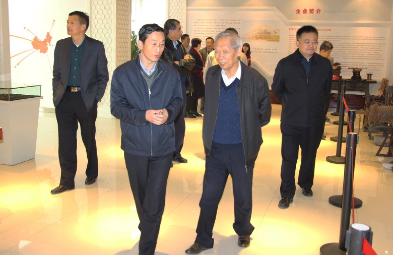 中國工程院院士王一德一行蒞臨我公司參觀指導(dǎo)工作