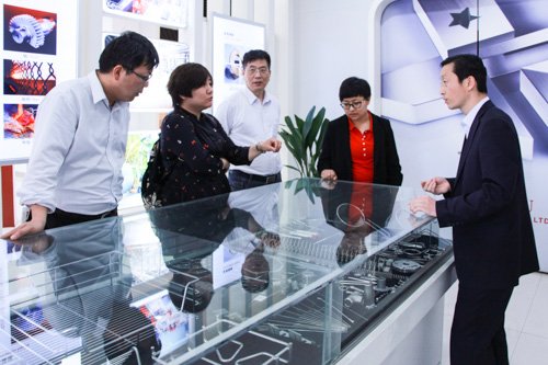 沈陽天眾合金股份有限公司董事長張沫女士來我司參觀